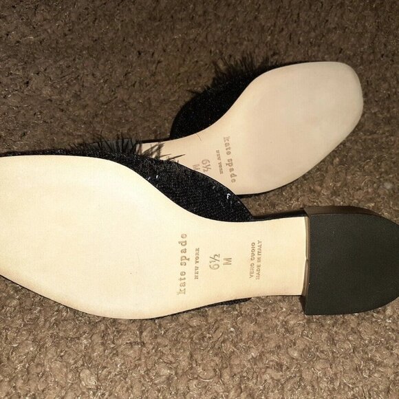 KATE SPADE NEW YORK-Gala Mule/Slide-Black-Size 6.5-NWOB - Picture 8 of 8